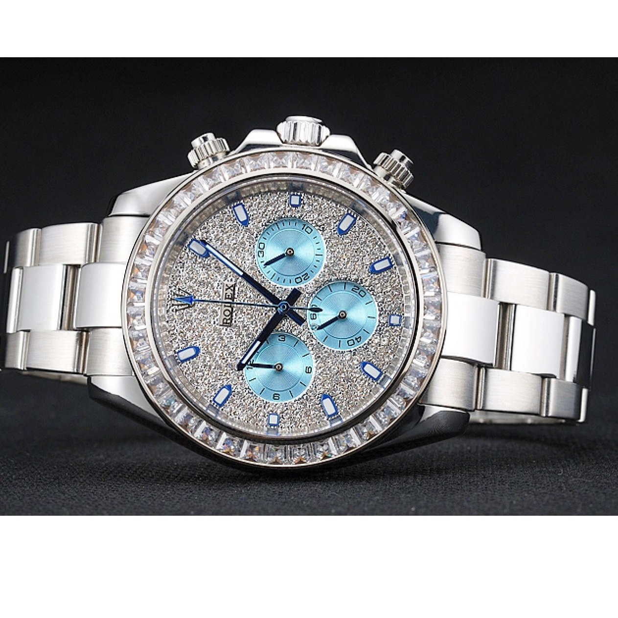 AAA Replica Watches Rolex Steel Diamond Cosmograph Daytona 1454251 Dial Bracelet Stainless And Case 0518